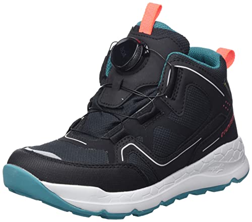 Superfit Jungen Gratis Ride Sneaker, Schwarz Grün 0000, 39 EU von Superfit