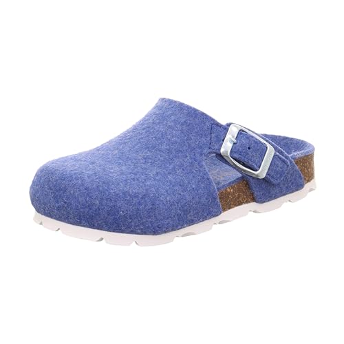 Superfit Fussbettpantoffel Hausschuh, BLAU 8010, 25 EU von Superfit