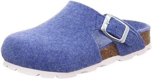 Superfit Fussbettpantoffel Hausschuh, BLAU 8010, 27 EU von Superfit