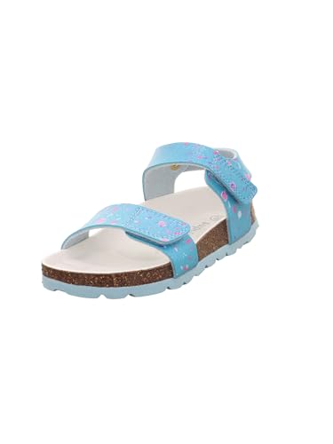 Superfit Fussbettpantoffel Hausschuh, Blau 8020, 30 EU von Superfit