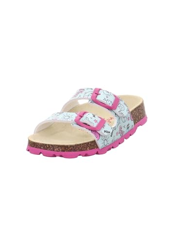 Superfit Mädchen Fussbettpantoffel Hausschuh, Grau Mehrfarbig 2510, 24 EU Superfit Mädchen Fussbettpantoffel Hausschuh, Grau Mehrfarbig 2510, 24 EU von Superfit