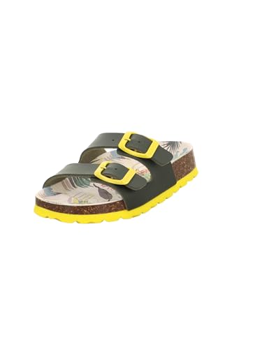 Superfit Mädchen FUSSBETTPANTOFFEL Hausschuhe, OLIVE/GELB 7050 Superfit Mädchen FUSSBETTPANTOFFEL Hausschuhe, OLIVE/GELB 7050 von Superfit