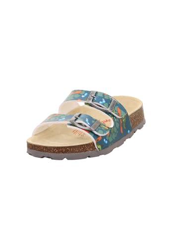 Superfit Mädchen FUSSBETTPANTOFFEL Hausschuhe, PETROL/GRAU 8430 Superfit Mädchen FUSSBETTPANTOFFEL Hausschuhe, PETROL/GRAU 8430 von Superfit