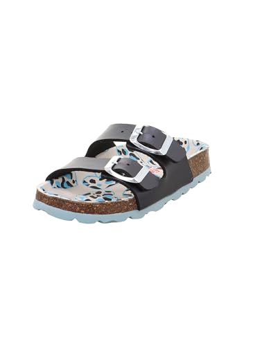 Superfit Fussbettpantoffel Mädchen SCHWARZ/Mehrfarbig 0070 Hausschuh, 27 EU Superfit Fussbettpantoffel Mädchen SCHWARZ/Mehrfarbig 0070 Hausschuh, 27 EU von Superfit