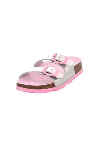 Superfit Mädchen FUSSBETTPANTOFFEL Hausschuhe, SILBER/ROSA 9510 Superfit Mädchen FUSSBETTPANTOFFEL Hausschuhe, SILBER/ROSA 9510 von Superfit