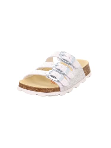 Superfit Mädchen Fussbettpantoffel Hausschuh, Weiß 1030, 25 EU Superfit Mädchen Fussbettpantoffel Hausschuh, Weiß 1030, 25 EU von Superfit