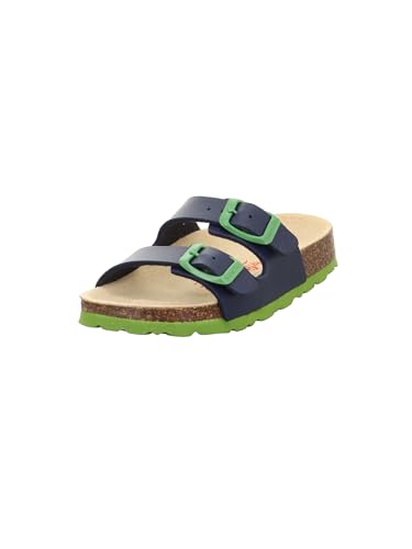Superfit Jungen Fussbettpantoffel Pantoffeln, Blau Grün 8210, 31 EU Superfit Jungen Fussbettpantoffel Pantoffeln, Blau Grün 8210, 31 EU von Superfit