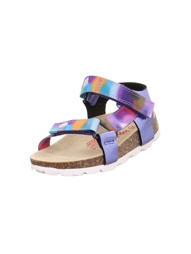 Superfit Fussbettpantoffel Sandale, Lila/Mehrfarbig 8500, 25 EU Weit Superfit Fussbettpantoffel Sandale, Lila/Mehrfarbig 8500, 25 EU Weit von Superfit