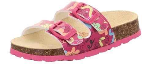 Superfit Fussbettpantoffel Nicht zutreffend, Pink/Mehrfarbig 5520, 29 EU Weit von Superfit