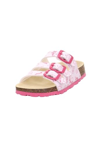 Superfit Mädchen Fussbettpantoffel Pantoffeln, Weiß Pink 1040, 40 EU Superfit Mädchen Fussbettpantoffel Pantoffeln, Weiß Pink 1040, 40 EU von Superfit