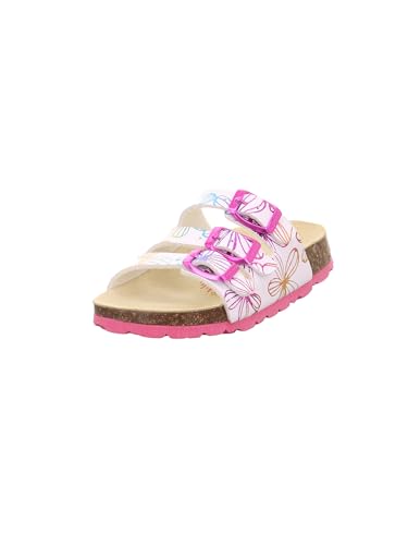 Superfit Mädchen Fussbettpantoffel Pantoffeln, Weiß Mehrfarbig 1060, 24 EU Weit Superfit Mädchen Fussbettpantoffel Pantoffeln, Weiß Mehrfarbig 1060, 24 EU Weit von Superfit