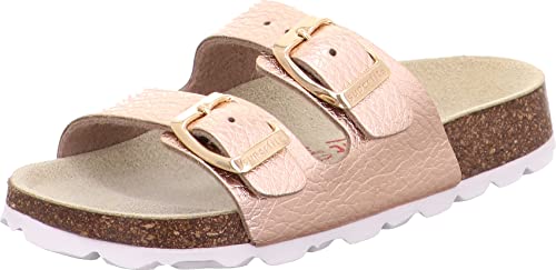 Superfit Mädchen Fussbettpantoffel Hausschuh,BRONZE 9000,26 EU von Superfit