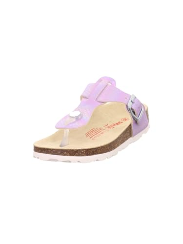 Superfit Fussbettpantoffel Pantoffeln, Lila 8500, 33 EU von Superfit