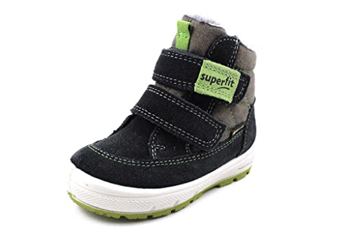 Superfit GROOVY warm gefütterte Gore-Tex warm gefütterte Gore-Tex warm gefütterte Gore-Tex Schneestiefel, GRAU/GRÜN 2020, 28 EU von Superfit