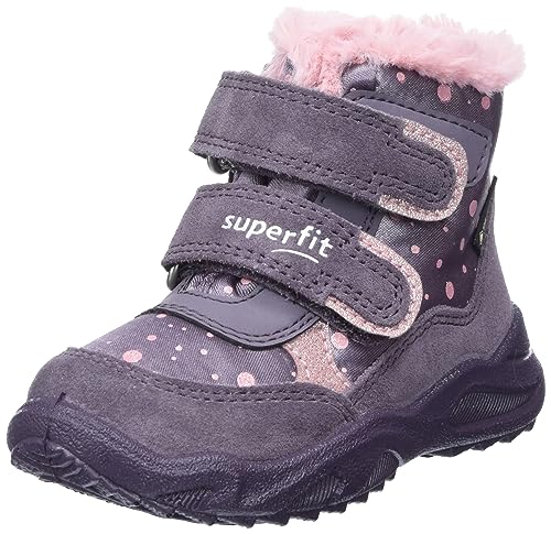 Superfit Glacier Schneestiefel, LILA/ROSA 8510, 21 EU Schmal von Superfit