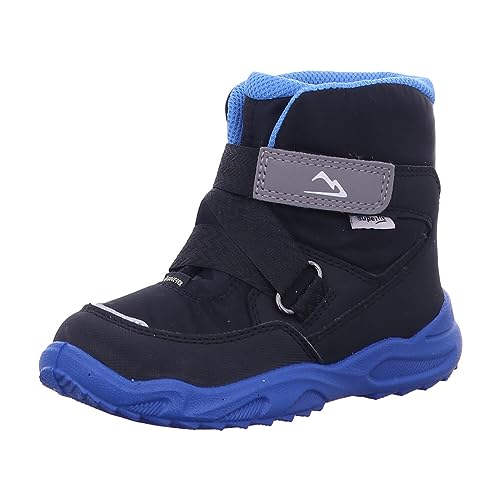 Superfit Glacier Schneestiefel, SCHWARZ/BLAU 0000, 22 EU Schmal von Superfit