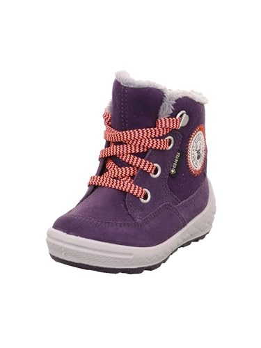 Superfit Mädchen GROOVY warm gefütterte Gore-Tex Stiefel, LILA/ORANGE 8500 von Superfit