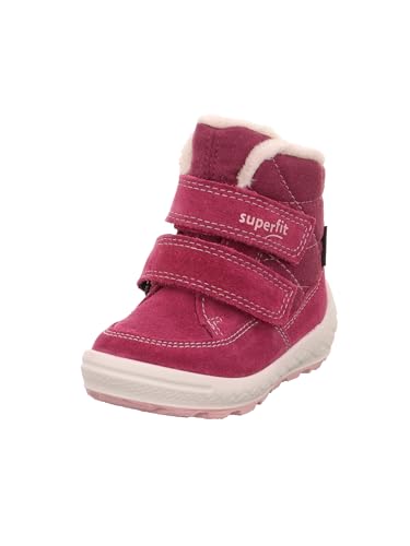 Superfit Mädchen Groovy 2.0 Warm Gefütterte Gore-tex Schneestiefel, Rot Rosa 5000, 24 EU Weit von Superfit