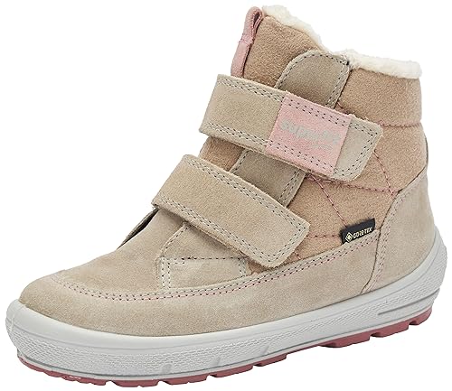 Superfit Groovy Schneestiefel, BEIGE/ROSA 4000, 27 EU Schmal von Superfit