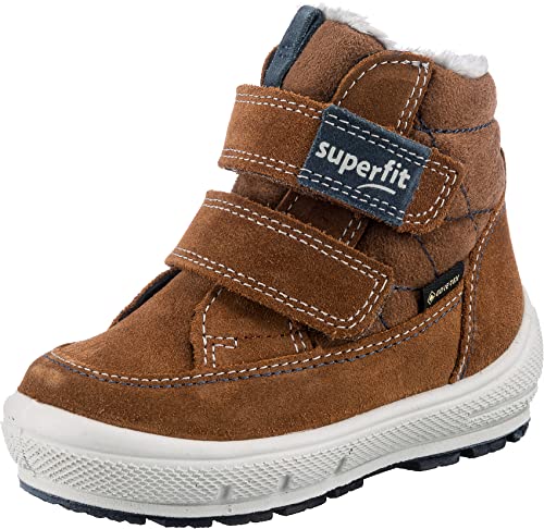 Superfit GROOVY warm gefütterte Gore-Tex warm gefütterte Gore-Tex warm gefütterte Gore-Tex warm gefütterte Gore-Tex Schneestiefel, BRAUN/BLAU 3010, 27 EU von Superfit