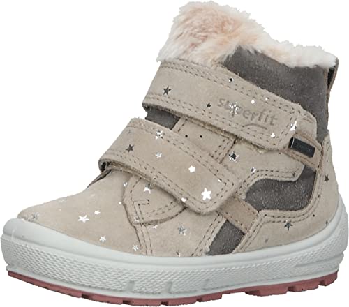 Superfit GROOVY warm gefütterte Gore-Tex warm gefütterte Gore-Tex warm gefütterte Gore-Tex Schneestiefel, GRAU/BEIGE 4000, 21 EU von Superfit