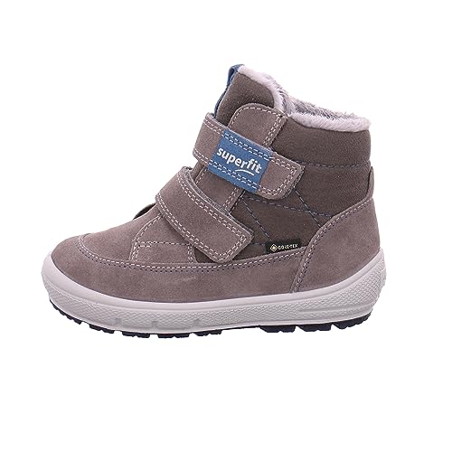 Superfit Groovy Schneestiefel, GRAU/BLAU 2030, 19 EU Schmal von Superfit