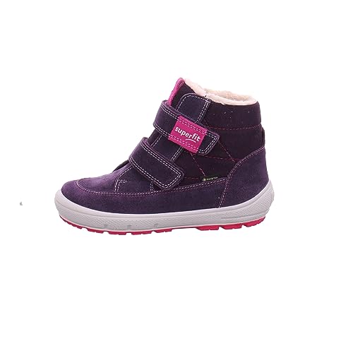 Superfit Groovy Schneestiefel, LILA/PINK 8500, 29 EU Schmal von Superfit