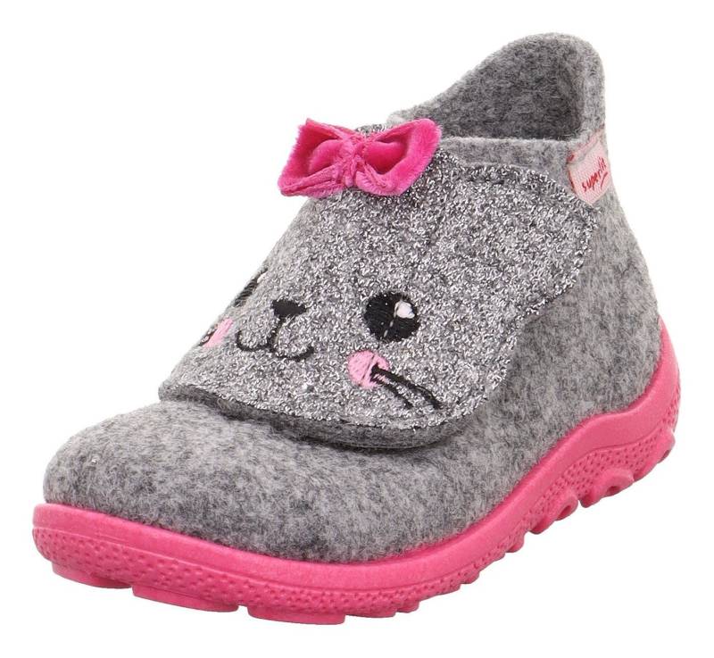 Superfit HAPPY OCTI WMS: Mittel Hausschuh Babyschuh mit Klettverschluss, Größenschablone zum Download von Superfit