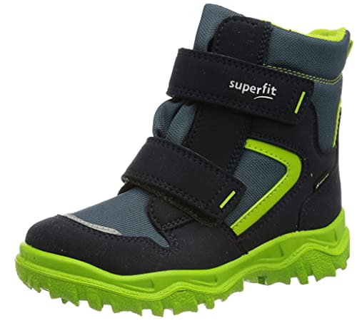 Superfit Jungen Husky1 Schneestiefel, Blau Grün 8020, 25 EU von Superfit