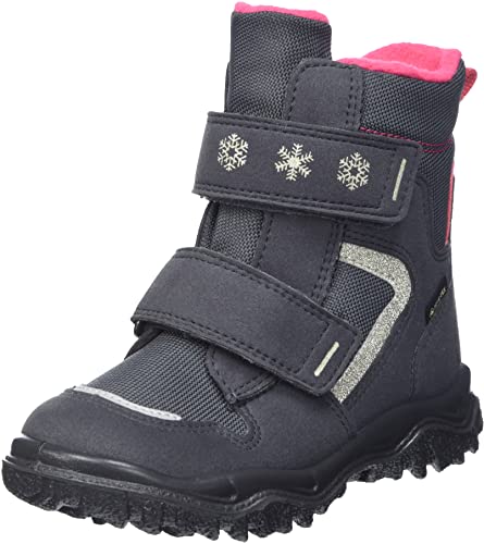 Superfit HUSKY1 warm gefütterte Gore-Tex Schneestiefel, GRAU/PINK 2020, 23 EU von Superfit