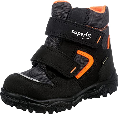 Superfit HUSKY1 Schneestiefel, SCHWARZ/ORANGE 0010, 23 EU von Superfit