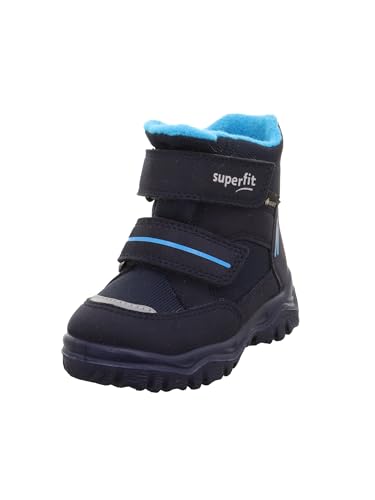 Superfit Jungen - Schuhe HUSKY1 Boot, Modern, BLAU/HELLBLAU 8010, 29 von Superfit