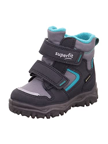 Superfit HUSKY1 warm gefütterte Gore-Tex Schneestiefel, GRAU/GRÜN 2010, 26 EU von Superfit