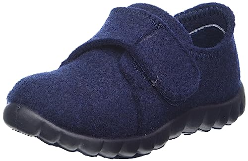 Superfit Jungen Happy Hausschuh, Blau 8010, 19 EU von Superfit