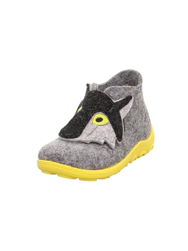 Superfit Jungen Happy Octi Hausschuh, Grau Gelb 2010, 22 EU Weit von Superfit