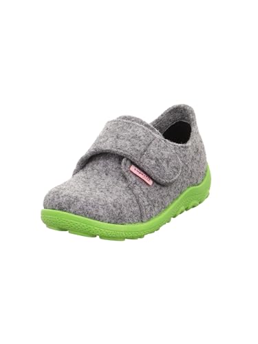 Superfit Baby Jungen HAPPY Hausschuhe, GRAU/GRÜN 2000 Superfit Baby Jungen HAPPY Hausschuhe, GRAU/GRÜN 2000 von Superfit