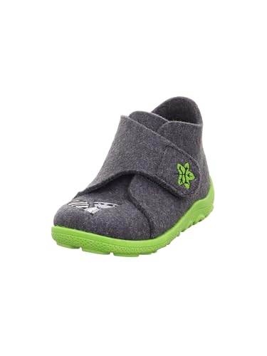 Superfit Jungen HAPPY Hausschuhe, GRAU/GRÜN 2000 Superfit Jungen HAPPY Hausschuhe, GRAU/GRÜN 2000 von Superfit