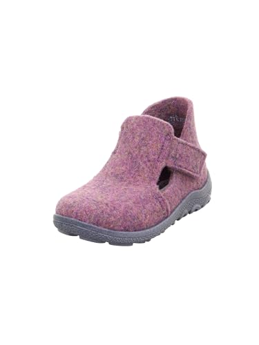 Superfit Mädchen HAPPY Hausschuhe, LILA/BLAU 8500 von Superfit