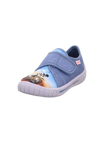 Superfit Jungen Bill Hausschuhe, Blau 8010, Gr. 23 EU von Superfit