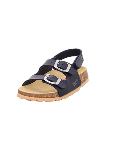 Superfit Herren Fussbettpantoffel Riemchensandalen, Ocean, 38 EU von Superfit