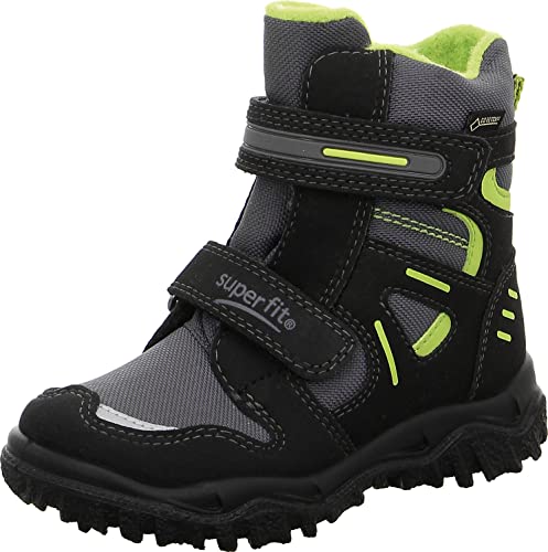 Superfit Herren Husky Schneestiefel, Schwarz (Schwarz (Schwarz/Grün 03)), 42 EU von Superfit