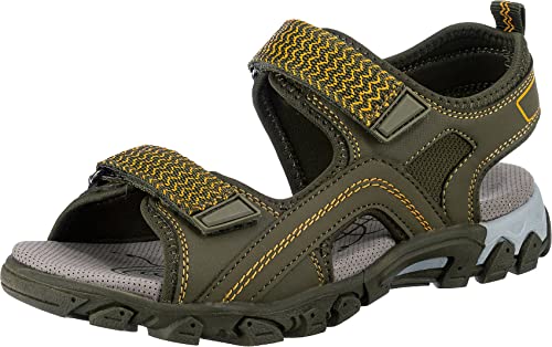 Superfit Hike Riemchensandalen, GRÜN/GELB 7000, 31 EU von Superfit