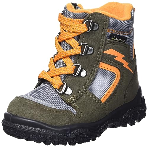 Superfit Husky Schneestiefel, GRÜN/ORANGE 7000, 20 EU Schmal von Superfit