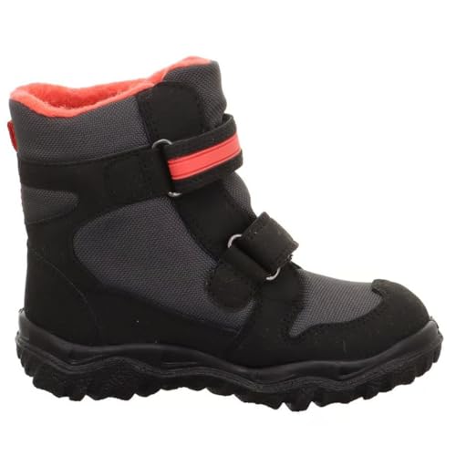 Superfit Husky Schneestiefel, SCHWARZ/ROT 0020, 26 EU Schmal von Superfit