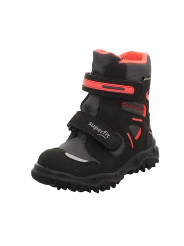 Superfit Husky Stiefel Gore-Tex 1-809080 Schneestiefel, SCHWARZ/ROT 0020, 40 EU Schmal von Superfit
