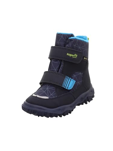 Superfit Jungen HUSKY warm gefütterte Gore-Tex Schneestiefel, BLAU/TÜRKIS 8010, 41 EU von Superfit