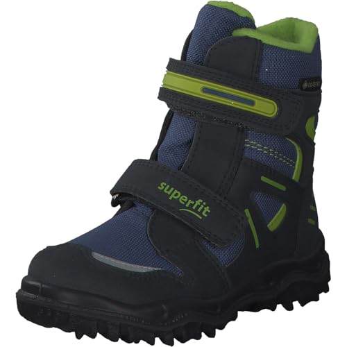 Superfit Husky warm gefütterte Gore-Tex Schneestiefel, GRAU/BLAU 2020, 26 EU von Superfit