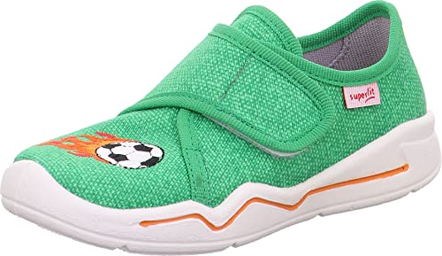 Superfit Jungen Benny Hausschuh, GRÜN/ORANGE 7010, 26 EU von Superfit