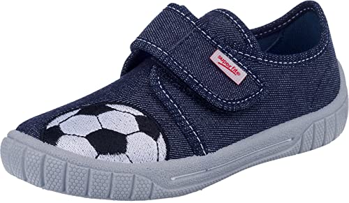 Superfit Jungen BILL Hausschuh, BLAU 8700, 34 EU von Superfit