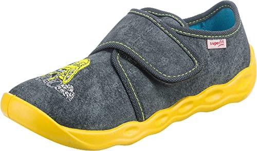 Superfit Jungen Bubble Hausschuh, Grau Mehrfarbig 2000, 24 EU von Superfit